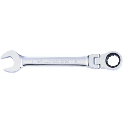 Csuklós racsnis csillag-villás kulcs 15mm 373015M